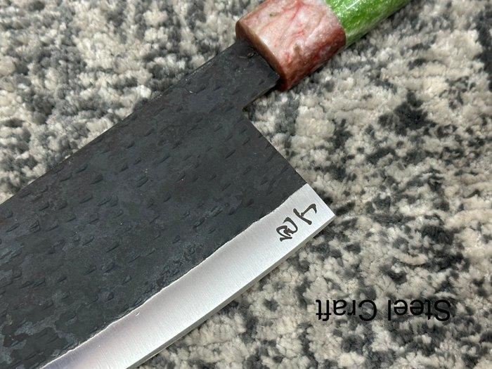 Keukenmes - Japanse slagersmes - Premium Japans staal, Antiquités & Art, Antiquités | Ustensiles de cuisine