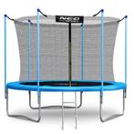 Trampoline - 252 cm - blauw - met ladder en binnenrand ne..., Ophalen of Verzenden, Nieuw