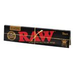 Smoking RAW Black Slim King Size Vloei       1 doos (50, Verzenden