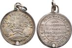 Zilver medaille 1697 Duitsland, Postzegels en Munten, Penningen en Medailles, Verzenden