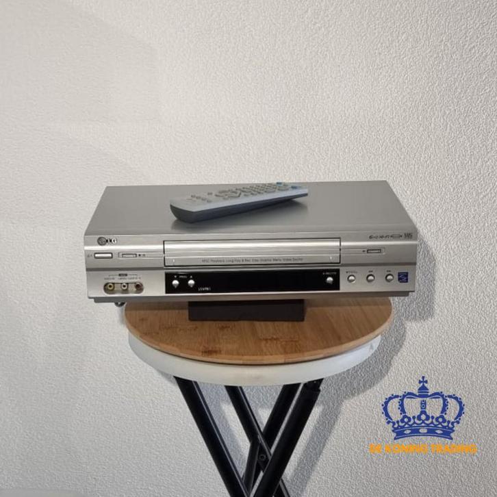 LG LV4981 – VHS Videorecorder – Met Afstandsbediening, Audio, Tv en Foto, Videospelers, Zo goed als nieuw, Verzenden