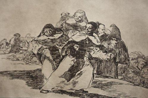 Francisco de Goya (1746-1828), (after) - Desastres de la, Antiquités & Art, Antiquités | Autres Antiquités