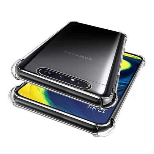 Samsung Galaxy A80 Transparant Bumper Hoesje - Clear Case, Télécoms, Téléphonie mobile | Housses, Coques & Façades | Samsung, Envoi