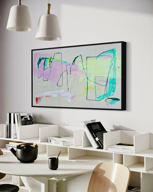 Cristine Balarine - The Jump _ large original abstract, Antiek en Kunst, Kunst | Schilderijen | Modern