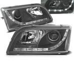 Phares  Pour Volvo S40 V40 96-03 Led Daylight Fond Noir, Verzenden