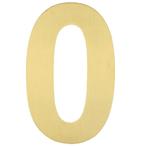 BASICS Huisnummer LBHN100-0 PVD mat goud, Nieuw, Overige materialen, Klink of Kruk