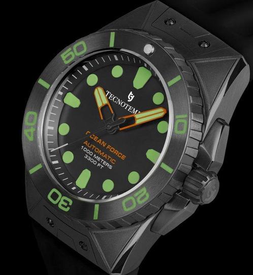 Tecnotempo - Divers 1000M Ocean Force - Automatic -, Handtassen en Accessoires, Horloges | Heren
