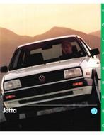 1990 VOLKSWAGEN JETTA WOLFSBURG EDITION BROCHURE ENGELS, Livres, Autos | Brochures & Magazines, Ophalen of Verzenden