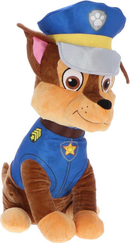 Play by Play Paw Patrol Pluche-Chase 60CM (Diversen) NIEUW, Kinderen en Baby's, Speelgoed | Knuffels en Pluche, Ophalen of Verzenden