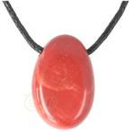 Rode Jaspis hanger Nr 22 - 11 gram