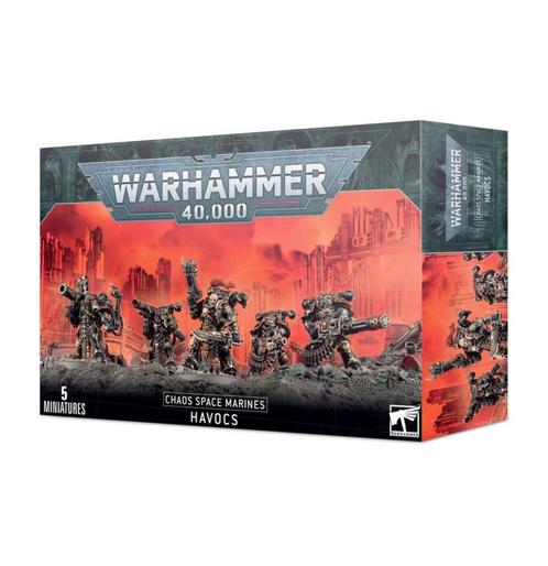 Chaos Space Marines Havocs (Warhammer nieuw), Hobby en Vrije tijd, Wargaming, Ophalen of Verzenden