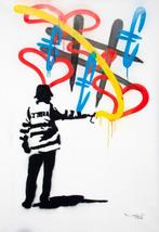 RAM - Vs Banksy Cop - Spreading Love - XL Size