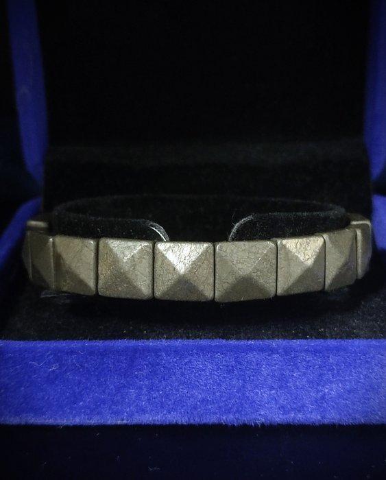 Prachtige pyrietarmband in cadeauverpakking, gratis, Verzamelen, Mineralen en Fossielen