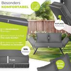 Tuinbank / loungebank - breedte 176 cm - verstelbare, Verzenden, Nieuw