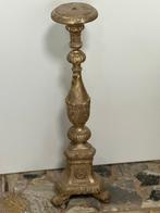 Chandelier - Bois, feuille dor - chandelier religieux