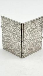 No reserve-Antieke dubbele zilveren Fotolijst met hang oog -, Antiek en Kunst