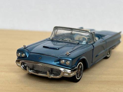 Franklin Mint 1:43 - Cabriolet miniature - Ford Thunderbird, Hobby en Vrije tijd, Modelauto's | 1:5 tot 1:12