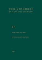 Th Thorium: Compounds with Carbon: Carbonates, . Bagnall,, Kenneth W. Bagnall, Verzenden