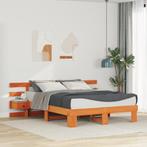 vidaXL Bedframe met lade Bruin 140 x 200 cm, Huis en Inrichting, Verzenden, Nieuw