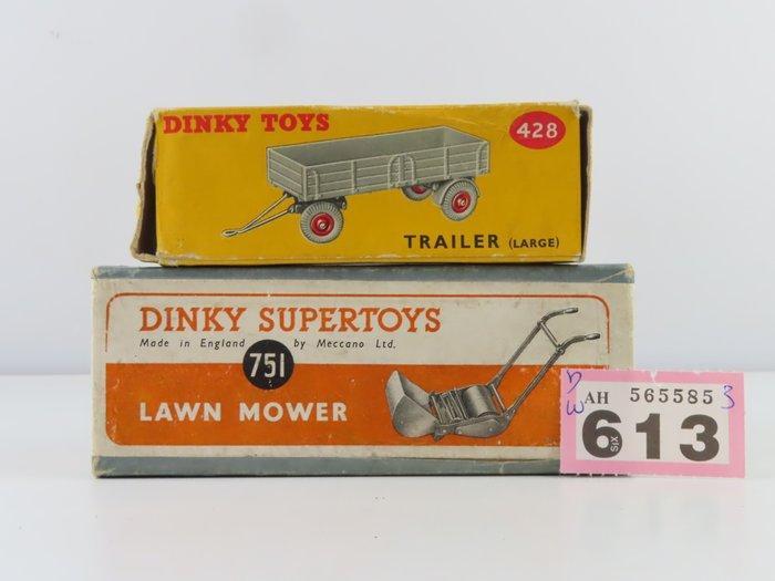 Dinky Toys - Model vrachtwagen (2) - Dinky Toys 428 Trailer, Hobby en Vrije tijd, Modelauto's | 1:5 tot 1:12