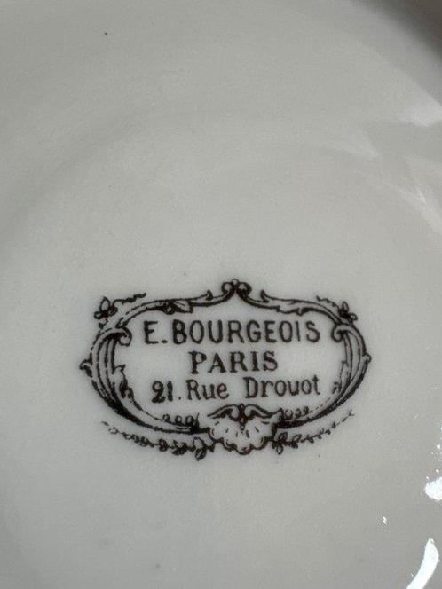 Emile Bourgeois, Paris - Schotel (5) - E. Bourgeois, 21 rue, Antiek en Kunst, Curiosa en Brocante
