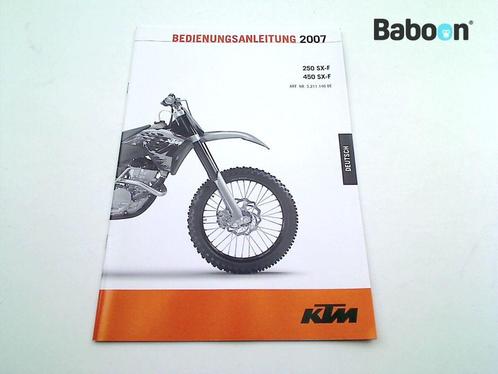 Instructie Boek KTM 450 SX-F 2007-2010 (3211146DE), Motos, Pièces | Autre, Envoi