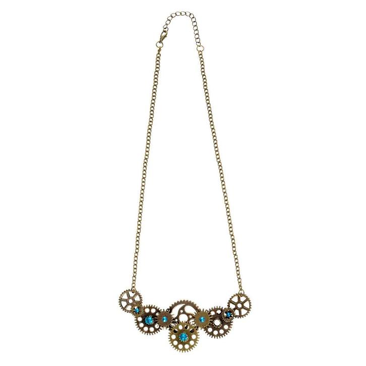 Steampunk Ketting Tandwiel, Hobby en Vrije tijd, Feestartikelen, Nieuw, Verzenden
