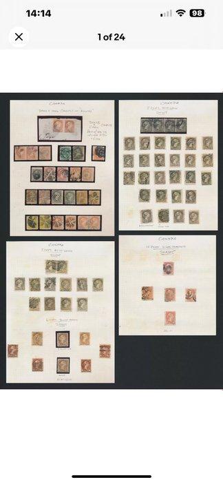 Canada 1871/1899 - QV hoofd studie, indiaan rood met kurken, Postzegels en Munten, Postzegels | Europa | UK