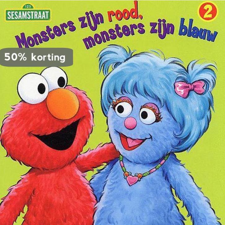 Monsters Zijn Rood, Monsters Zijn Blauw 9789054257561, Livres, Livres pour enfants | 0 an et plus, Envoi