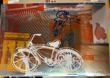 Robert Rauschenberg (1925-2008) - Bicycle, National Gallery