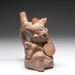 Moche Terracotta Figuur - 22 cm