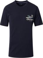Casa Moda T-shirt Met Long Beach Print 954438800-105 Blauw, Verzenden, Nieuw