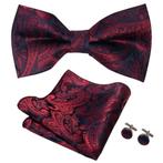 Fako Fashion - Vlinderstrik, Pochette & Manchetknopen -, Kleding | Heren, Verzenden, Nieuw