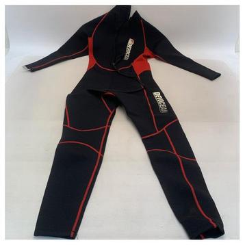 Bieden: Devocean 2.5 mm neopreen RED wetsuit long XS - 4630 beschikbaar voor biedingen