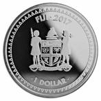 Fidji. 1 Dollar 2017 1 oz Fiji $1 Hokusai The Great Wave