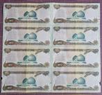 Jinks Kunst - Tribute to Banksy on 8 Iraqi banknotes (Saddam