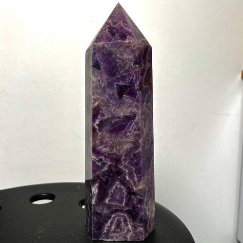 amethist Polished Quality Chevron Amethyst Sphere - Hoogte:, Verzamelen, Mineralen en Fossielen