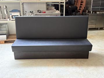 Zwarte horeca banken -  200x65x110 beschikbaar voor biedingen