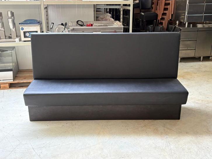 Zwarte horeca banken -  200x65x110, Zakelijke goederen, Horeca | Meubilair en Inrichting, Ophalen of Verzenden