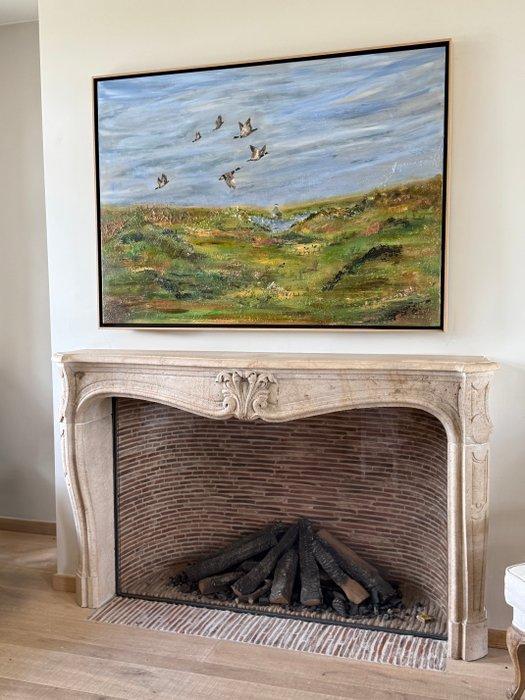 CORNÉA ART - Cornelissen - Whispers of The Sky, Antiek en Kunst, Kunst | Schilderijen | Modern