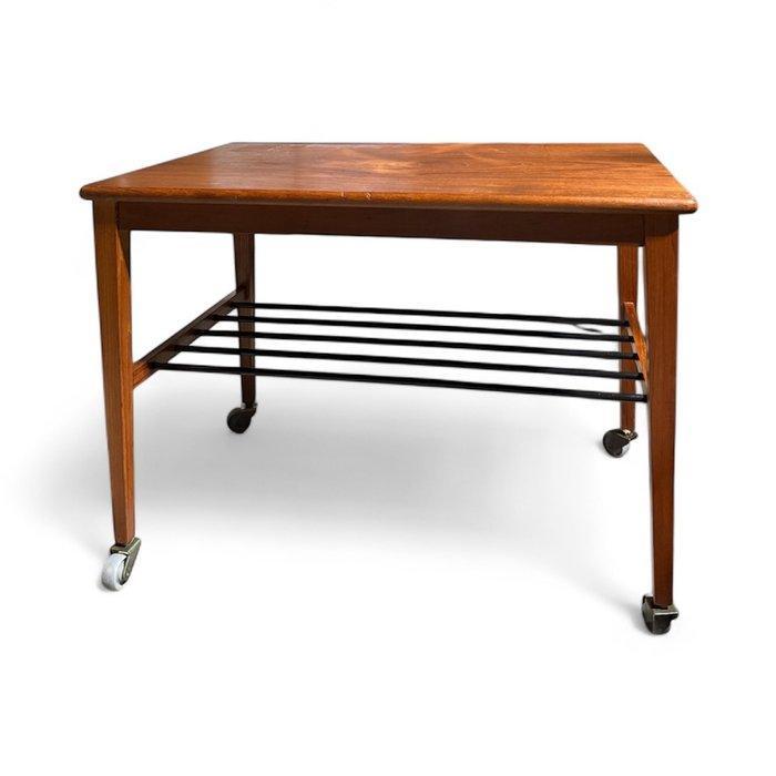 Tafel - Teak, fineer, Antiek en Kunst, Kunst | Designobjecten