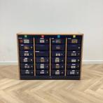 Schoolkast Marko met 24 bakjes op wielen (hxbxd) 93x124x42, Maison & Meubles, Armoires | Autre