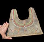 Sac en cuir original olben pour le peuple masaï - bijoux -, Antiquités & Art