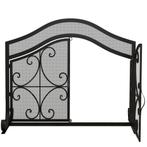 TRUUSK Haardveiligheidshek - Met Magnetische Deuren - Staal, Huis en Inrichting, Haarden, Verzenden, Nieuw
