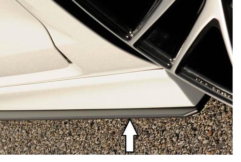 Rieger side skirt aanzetstuk | VW Golf 7 VII R / R-Line, Auto diversen, Tuning en Styling, Ophalen of Verzenden