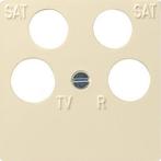 Gira Quad Schakelbord Met Accessoires Creme Wit - 025901, Verzenden, Nieuw