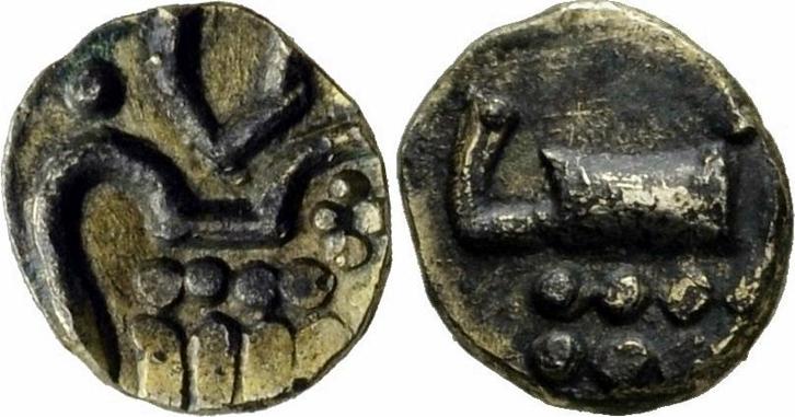 1 Fanam Indien Niederlaendisch Indien Niederlaendisch Ind..., Timbres & Monnaies, Monnaies | Amérique, Envoi