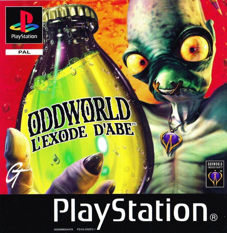 Oddworld Abes Exoddus-Frans (PlayStation 1) Gebruikt, Games en Spelcomputers, Games | Sony PlayStation 1, Ophalen of Verzenden