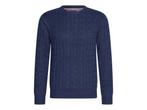 Veiling - Cappuccino Italia Adria Kabel Trui Navy - L, Kleding | Heren, Truien en Vesten, Nieuw