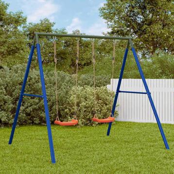 vidaXL Schommelset met 2 schommels, Kinderen en Baby's, Verzenden, Nieuw